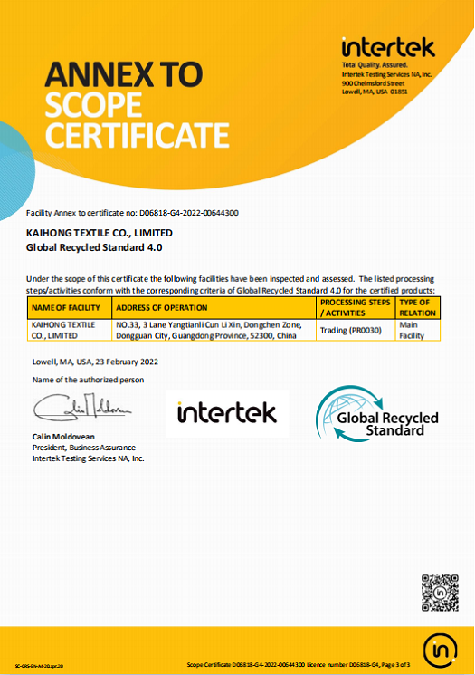 GRS Certificate-3